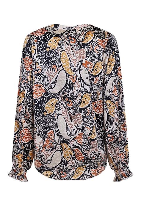 burberry dames blouse lange mouw